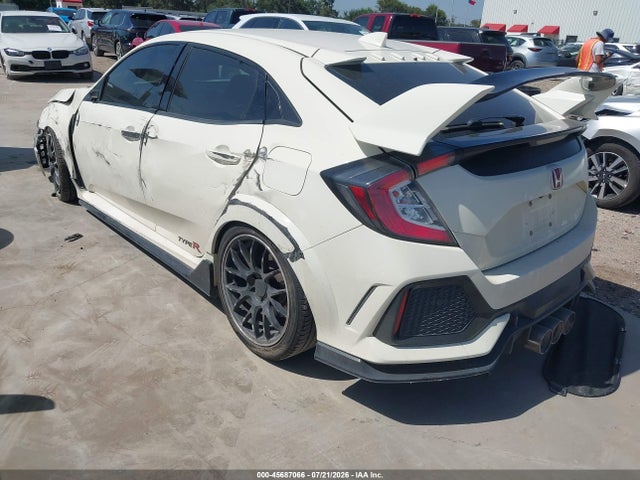 2017 Honda Civic Type R Touring მანქანა იყიდება აუქციონზე, vin: SHHFK8G71HU200306, აუქციონის ნომერი: 45687066