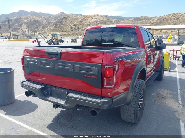 2020 Ford F-150 Raptor მანქანა იყიდება აუქციონზე, vin: 1FTFW1RG6LFB13984, აუქციონის ნომერი: 45687068