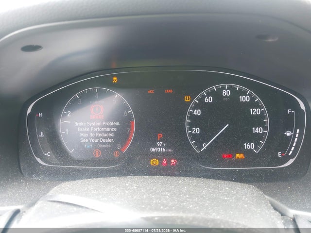 Продаж на аукціоні авто 2019 Honda Accord Sport, vin: 1HGCV1F31KA018933, номер лоту: 45687114