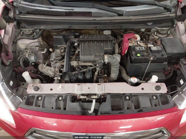 Aukcja sprzedaży 2019 Mitsubishi Mirage G4 Es, vin: ML32F3FJ1KHF08254, numer aukcji: 45687260