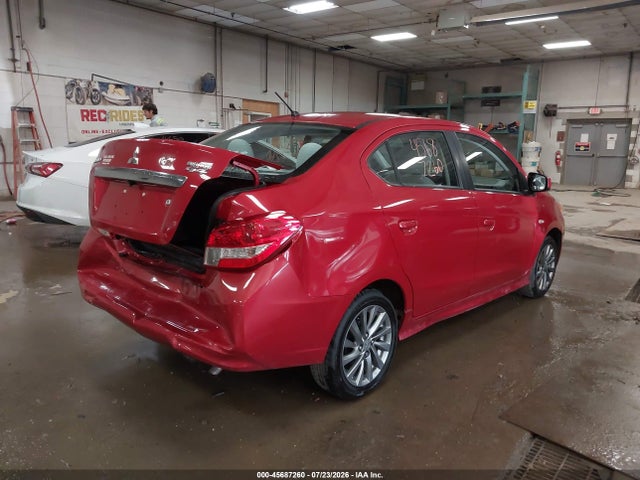 Aukcja sprzedaży 2019 Mitsubishi Mirage G4 Es, vin: ML32F3FJ1KHF08254, numer aukcji: 45687260