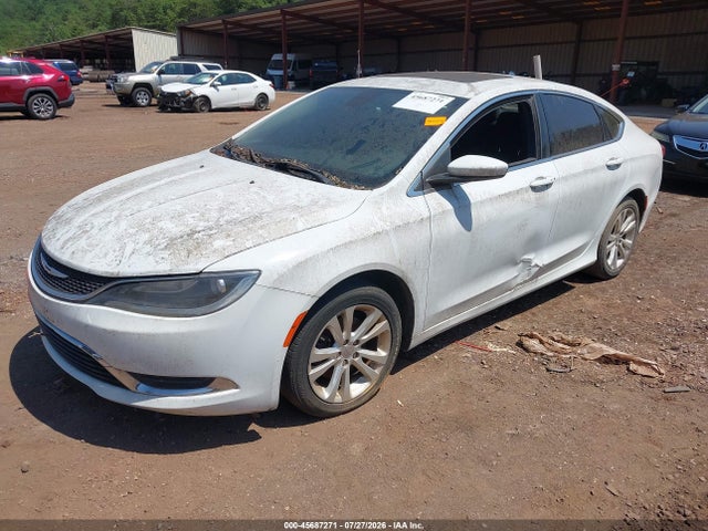 2015 Chrysler 200 Limited მანქანა იყიდება აუქციონზე, vin: 1C3CCCAB5FN722652, აუქციონის ნომერი: 45687271