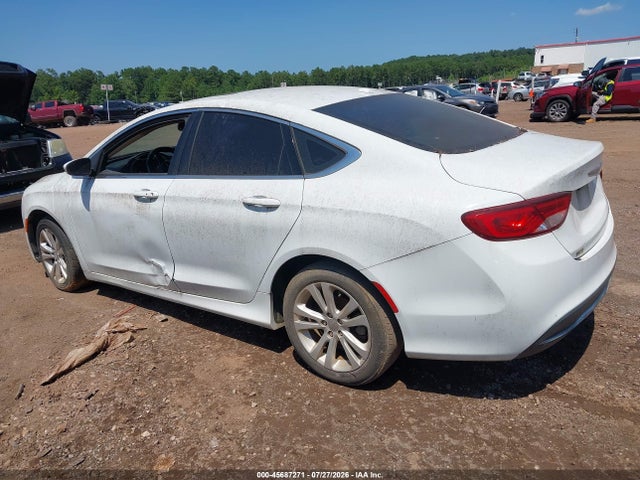 2015 Chrysler 200 Limited მანქანა იყიდება აუქციონზე, vin: 1C3CCCAB5FN722652, აუქციონის ნომერი: 45687271