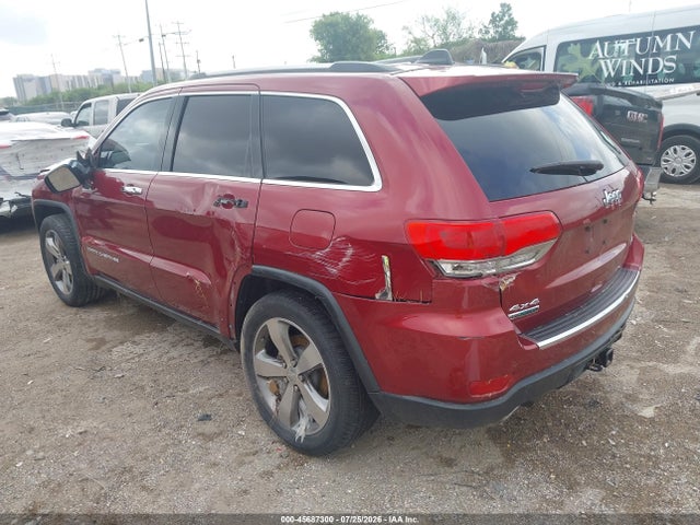 Продажа на аукционе авто 2014 Jeep Grand Cherokee Limited, vin: 1C4RJFBMXEC316079, номер лота: 45687300