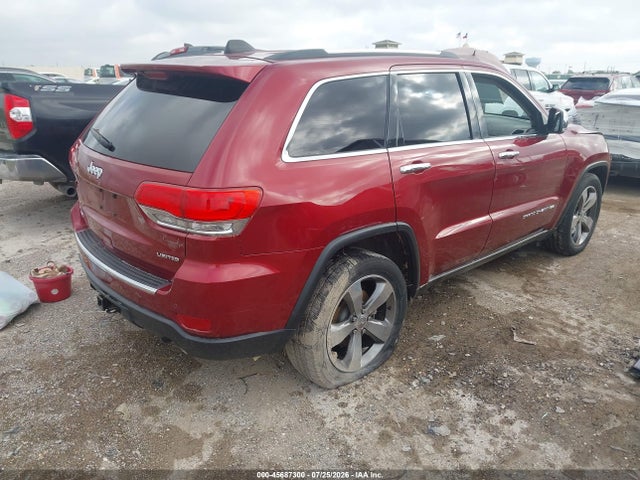 Продажа на аукционе авто 2014 Jeep Grand Cherokee Limited, vin: 1C4RJFBMXEC316079, номер лота: 45687300