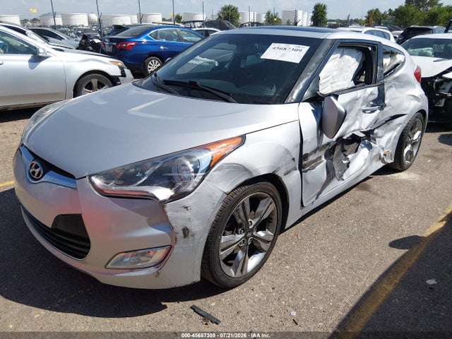2016 Hyundai Veloster მანქანა იყიდება აუქციონზე, vin: KMHTC6AD4GU289455, აუქციონის ნომერი: 45687309