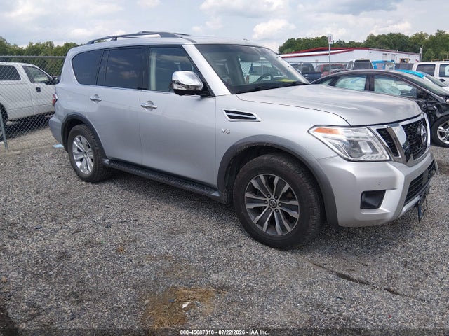 2017 Nissan Armada Sl მანქანა იყიდება აუქციონზე, vin: JN8AY2NC3H9501374, აუქციონის ნომერი: 45687310