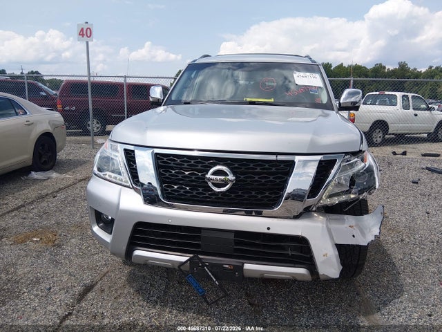 2017 Nissan Armada Sl მანქანა იყიდება აუქციონზე, vin: JN8AY2NC3H9501374, აუქციონის ნომერი: 45687310