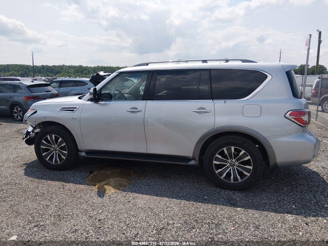 2017 Nissan Armada Sl მანქანა იყიდება აუქციონზე, vin: JN8AY2NC3H9501374, აუქციონის ნომერი: 45687310