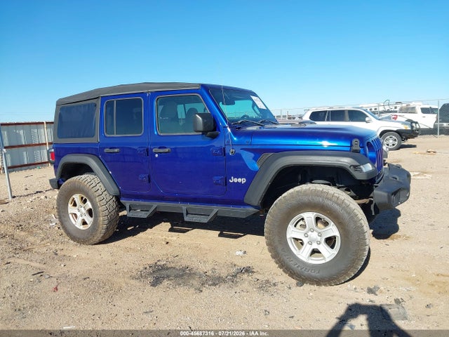 Aukcja sprzedaży 2019 Jeep Wrangler Unlimited Sport S 4x4, vin: 1C4HJXDG2KW517431, numer aukcji: 45687316