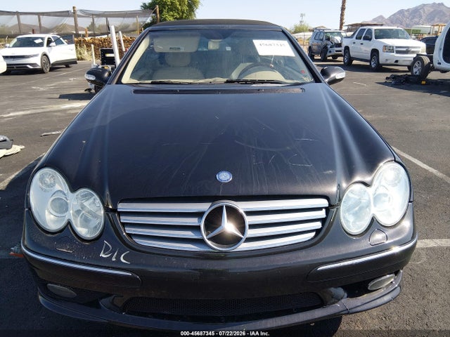 2004 Mercedes-benz Clk 500 მანქანა იყიდება აუქციონზე, vin: WDBTK75G34T007422, აუქციონის ნომერი: 45687345