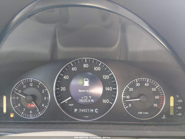 2004 Mercedes-benz Clk 500 მანქანა იყიდება აუქციონზე, vin: WDBTK75G34T007422, აუქციონის ნომერი: 45687345