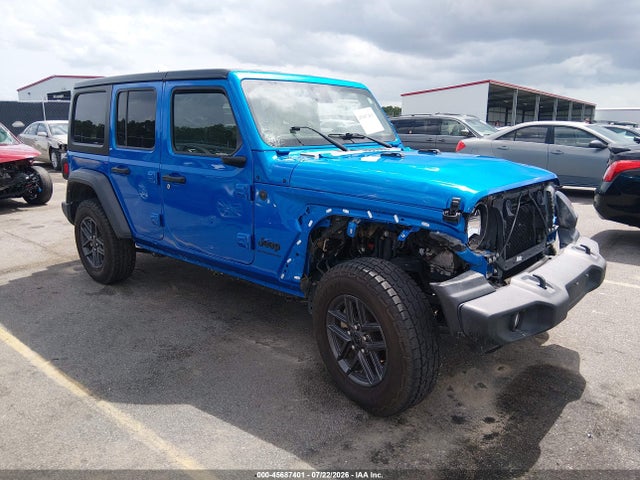 Aukcja sprzedaży 2024 Jeep Wrangler 4-door Sport S 4x4, vin: 1C4PJXDN0RW133054, numer aukcji: 45687401