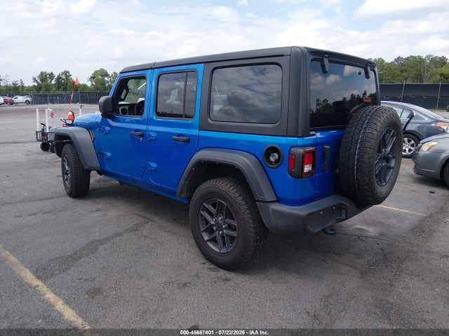 Aukcja sprzedaży 2024 Jeep Wrangler 4-door Sport S 4x4, vin: 1C4PJXDN0RW133054, numer aukcji: 45687401