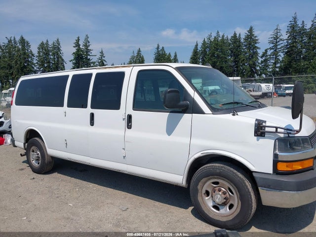 2018 Chevrolet Express 3500 Lt მანქანა იყიდება აუქციონზე, vin: 1GAZGPFG1J1291421, აუქციონის ნომერი: 45687405