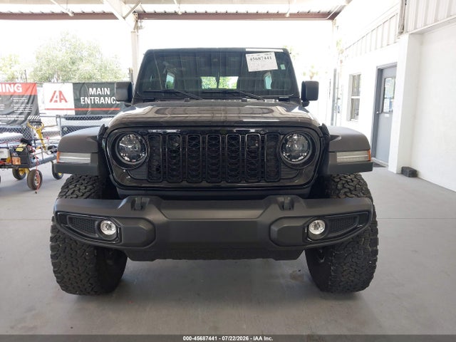 45687441 :رقم المزاد ، 1C4RJXDN9SW513962 vin ، 2025 Jeep Wrangler 4-door Willys 4x4 مزاد بيع