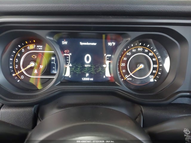 45687441 :رقم المزاد ، 1C4RJXDN9SW513962 vin ، 2025 Jeep Wrangler 4-door Willys 4x4 مزاد بيع