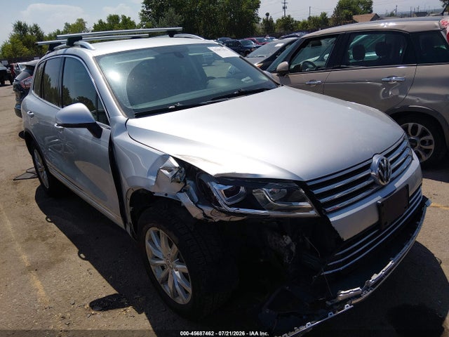 Auction sale of the 2015 Volkswagen Touareg V6 Sport, vin: WVGEF9BP6FD006949, lot number: 45687462