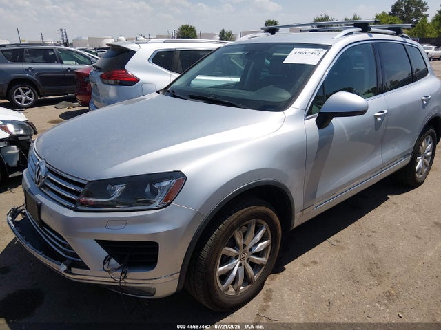Продажа на аукционе авто 2015 Volkswagen Touareg V6 Sport, vin: WVGEF9BP6FD006949, номер лота: 45687462