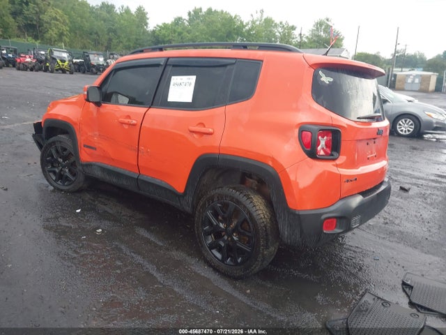 Продажа на аукционе авто 2017 Jeep Renegade Altitude, vin: ZACCJBBB0HPG21894, номер лота: 45687470