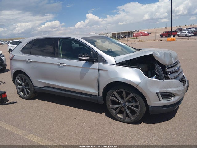 45687507 :رقم المزاد ، 2FMPK4J9XJBC60284 vin ، 2018 Ford Edge Sel مزاد بيع