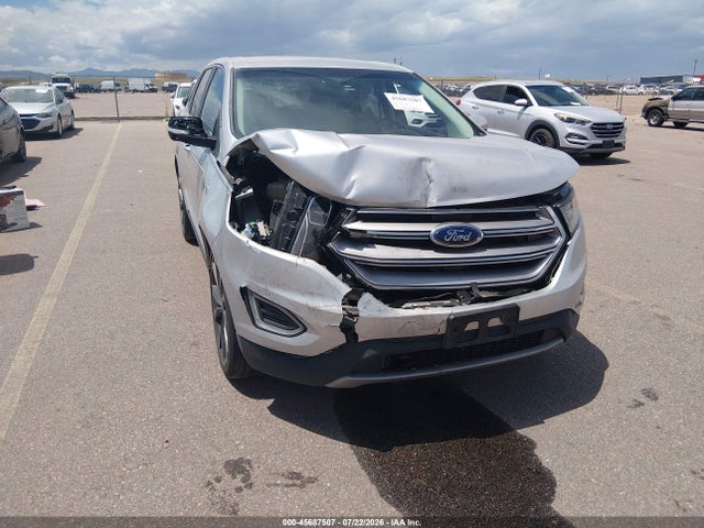 45687507 :رقم المزاد ، 2FMPK4J9XJBC60284 vin ، 2018 Ford Edge Sel مزاد بيع