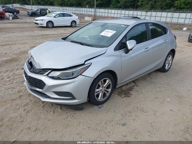 45687513 :رقم المزاد ، 3G1BE6SM3JS593465 vin ، 2018 Chevrolet Cruze Lt Auto مزاد بيع