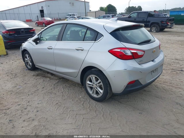 45687513 :رقم المزاد ، 3G1BE6SM3JS593465 vin ، 2018 Chevrolet Cruze Lt Auto مزاد بيع