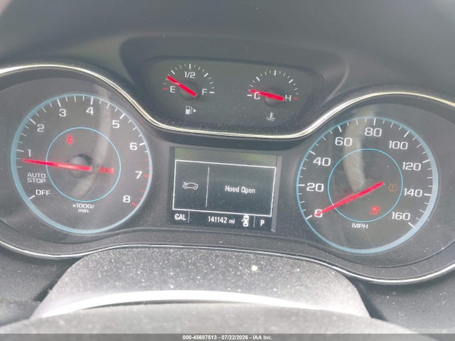 45687513 :رقم المزاد ، 3G1BE6SM3JS593465 vin ، 2018 Chevrolet Cruze Lt Auto مزاد بيع
