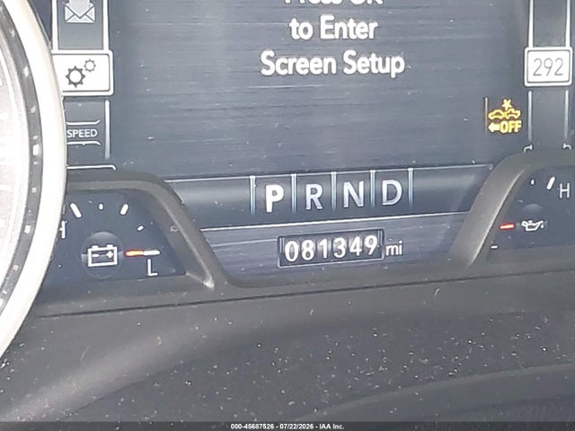 45687526 :رقم المزاد ، 1C6SRFRT3KN902069 vin ، 2019 Ram 1500 Laramie  4x4 6'4 Box مزاد بيع