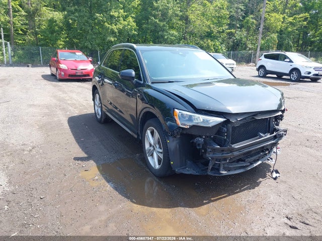45687547 :رقم المزاد ، WA1DECF38N1004752 vin ، 2022 Audi Q3 Premium 45 Tfsi S Line Quattro Tiptronic مزاد بيع