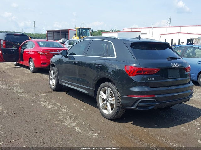 45687547 :رقم المزاد ، WA1DECF38N1004752 vin ، 2022 Audi Q3 Premium 45 Tfsi S Line Quattro Tiptronic مزاد بيع
