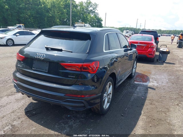 45687547 :رقم المزاد ، WA1DECF38N1004752 vin ، 2022 Audi Q3 Premium 45 Tfsi S Line Quattro Tiptronic مزاد بيع