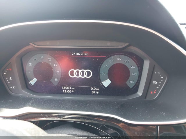 45687547 :رقم المزاد ، WA1DECF38N1004752 vin ، 2022 Audi Q3 Premium 45 Tfsi S Line Quattro Tiptronic مزاد بيع