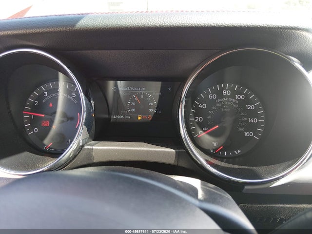 45687611 :رقم المزاد ، 1FA6P8TH9H5346106 vin ، 2017 Ford Mustang Ecoboost مزاد بيع