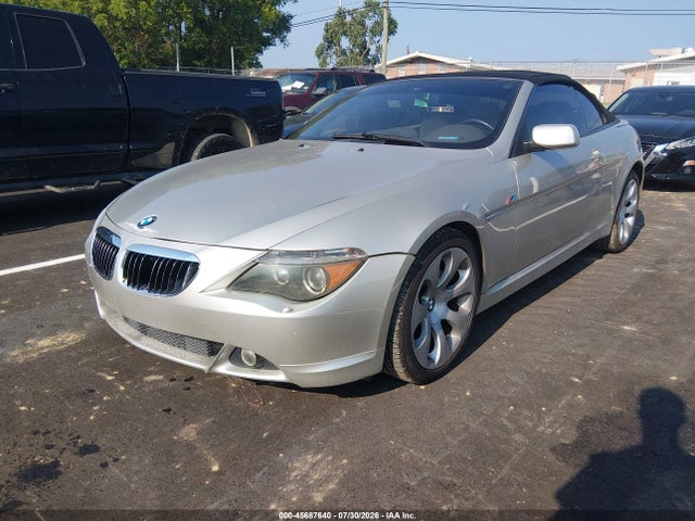2004 Bmw 645ci მანქანა იყიდება აუქციონზე, vin: WBAEK73404B322023, აუქციონის ნომერი: 45687640