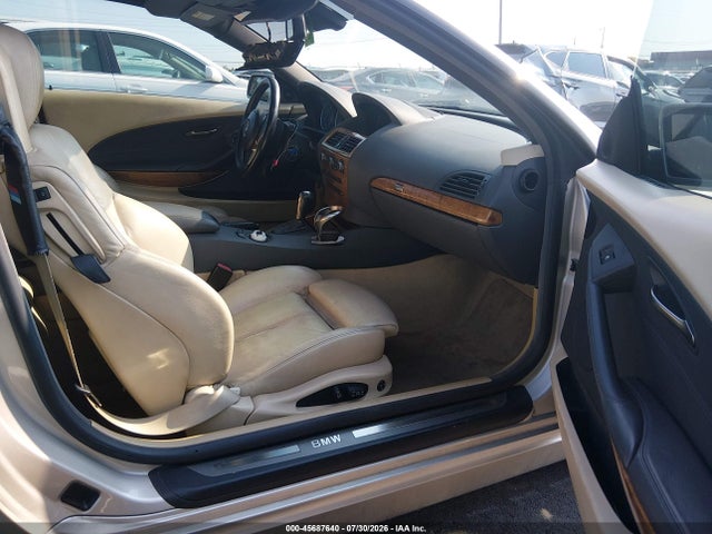 2004 Bmw 645ci მანქანა იყიდება აუქციონზე, vin: WBAEK73404B322023, აუქციონის ნომერი: 45687640