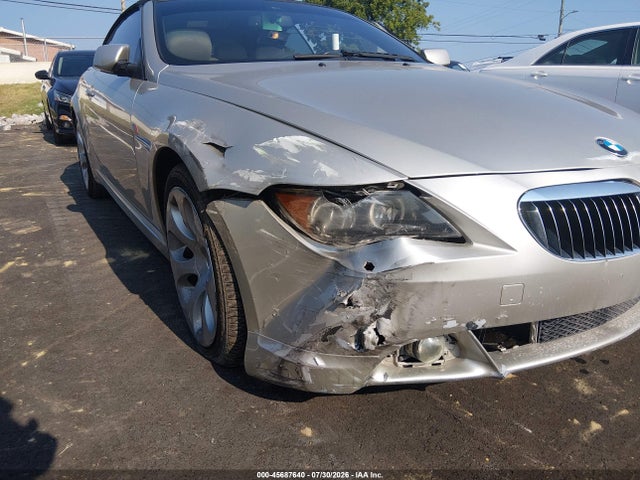 2004 Bmw 645ci მანქანა იყიდება აუქციონზე, vin: WBAEK73404B322023, აუქციონის ნომერი: 45687640