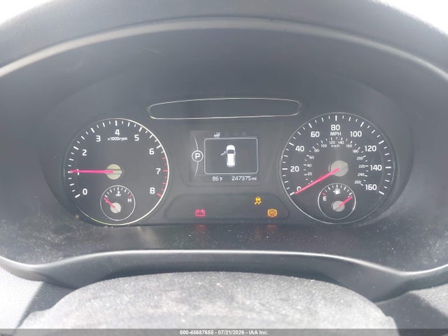45687655 :رقم المزاد ، 5XYPG4A31GG026511 vin ، 2016 Kia Sorento 2.4l Lx مزاد بيع
