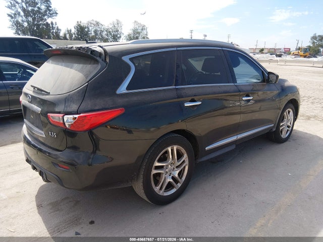 45687657 :رقم المزاد ، 5N1AL0MN8DC308650 vin ، 2013 Infiniti Jx35 مزاد بيع