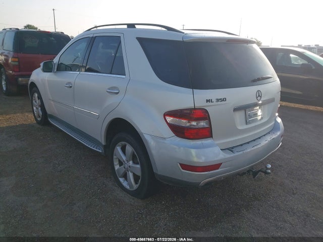 2010 Mercedes-benz Ml 350 მანქანა იყიდება აუქციონზე, vin: 4JGBB5GB8AA612025, აუქციონის ნომერი: 45687663