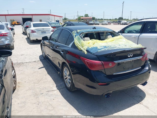 2014 Infiniti Q50 Premium მანქანა იყიდება აუქციონზე, vin: JN1BV7AP0EM683691, აუქციონის ნომერი: 45687721