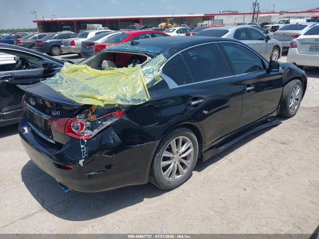 2014 Infiniti Q50 Premium მანქანა იყიდება აუქციონზე, vin: JN1BV7AP0EM683691, აუქციონის ნომერი: 45687721