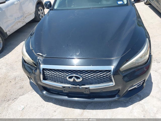 2014 Infiniti Q50 Premium მანქანა იყიდება აუქციონზე, vin: JN1BV7AP0EM683691, აუქციონის ნომერი: 45687721