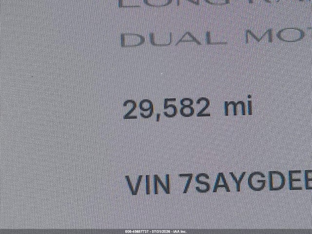 45687737 :رقم المزاد ، 7SAYGDEE5RA227354 vin ، 2024 Tesla Model Y Long Range Dual Motor All-wheel Drive مزاد بيع