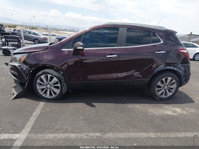 45687795 :رقم المزاد ، KL4CJASB1HB100164 vin ، 2017 Buick Encore Preferred مزاد بيع