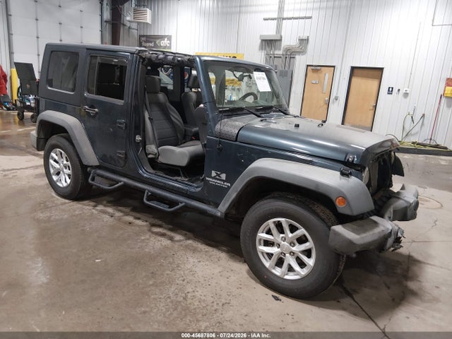 2008 Jeep Wrangler Unlimited X მანქანა იყიდება აუქციონზე, vin: 1J4GA39118L556329, აუქციონის ნომერი: 45687806