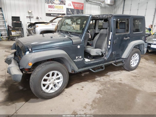 2008 Jeep Wrangler Unlimited X მანქანა იყიდება აუქციონზე, vin: 1J4GA39118L556329, აუქციონის ნომერი: 45687806
