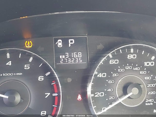 45687883 :رقم المزاد ، 4S4BRBJC8C3267761 vin ، 2012 Subaru Outback 2.5i Limited مزاد بيع