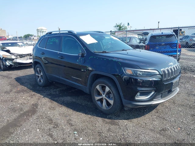 45688016 :رقم المزاد ، 1C4PJMDX8KD418599 vin ، 2019 Jeep Cherokee Limited 4x4 مزاد بيع